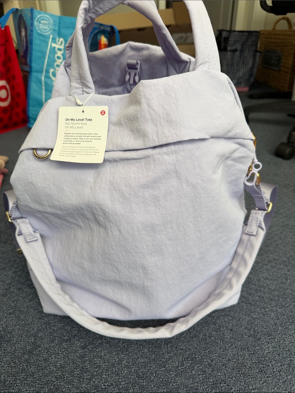 lululemon athletica On My Level Tote - Light Lavender